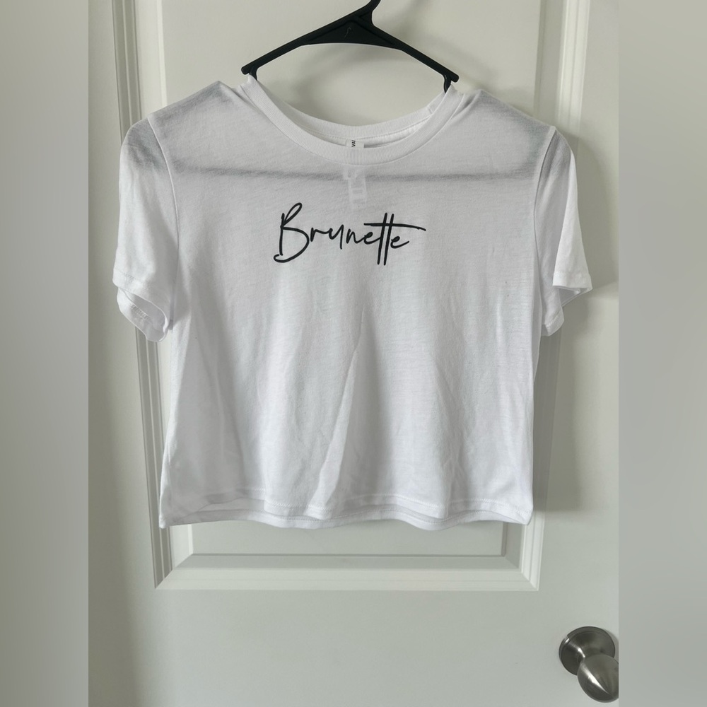 Uncommon James ‘Brunette’ Cropped Tee